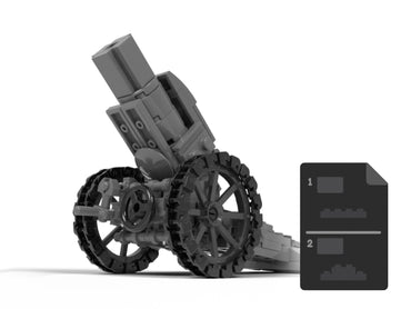 210mm German Howitzer - Instructions Only (ONLINE ORDER ONLY)