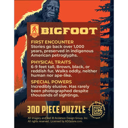 Bigfoot 300 Piece Jigsaw Puzzle (ONLINE ORDER ONLY)