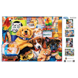 Playful Paws - Home Wanted 300 Piece EZ Grip Jigsaw Puzzle (ONLINE ORDER ONLY)