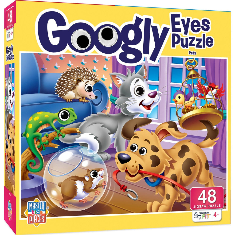 Googly Eyes - Pets 48 Piece Jigsaw Puzzle (ONLINE ORDER ONLY)
