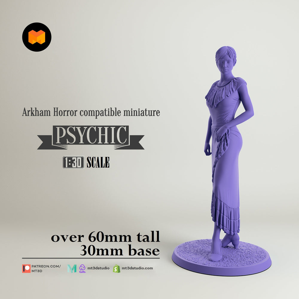 Arkham Compatible Investigator: The Psychic (Jacqueline Fine) (Online Order Only)