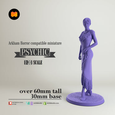 Arkham Compatible Investigator: The Psychic (Jacqueline Fine) (Online Order Only)