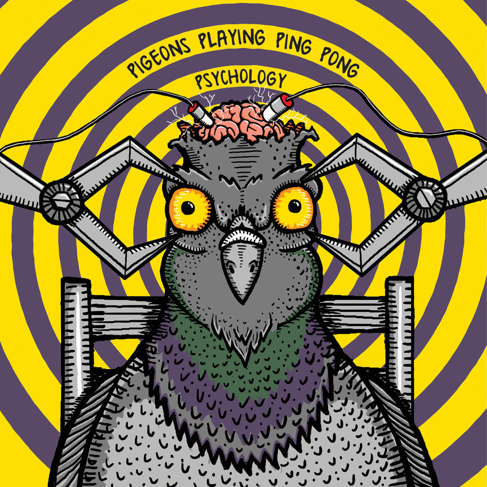 Pigeons Playing Ping Pong - Psychology (2LP Yellow w/ Purple Splatter) [Vinyl] (ONLINE ORDER ONLY)