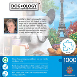 Dogology - Frenchie 1000 Piece Jigsaw Puzzle