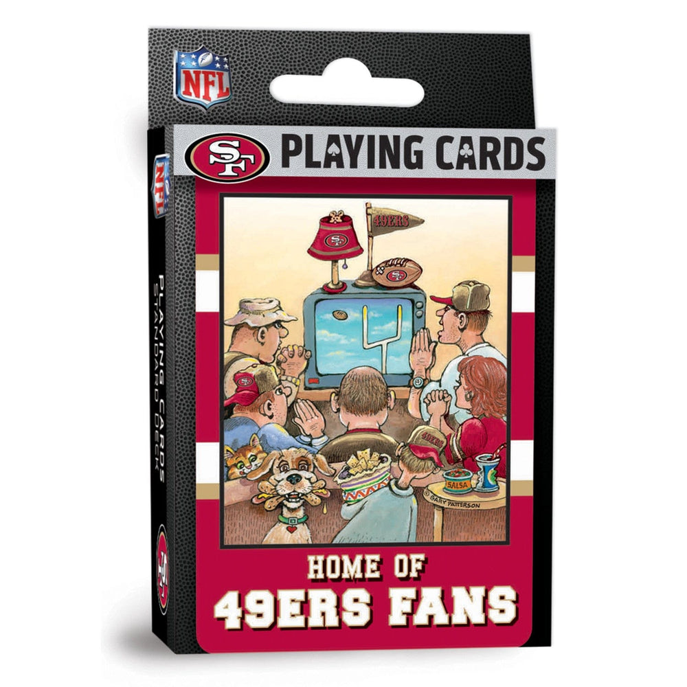 San Francisco 49ers Fan Deck Playing Cards - 54 Card Deck (ONLINE ORDER ONLY)