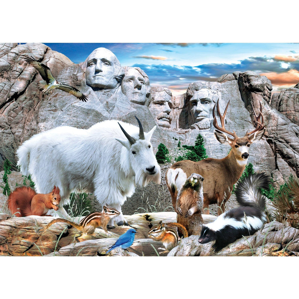 Mount Rushmore National Memorial 500 Piece Jigsaw Puzzle (ONLINE ORDER ONLY)