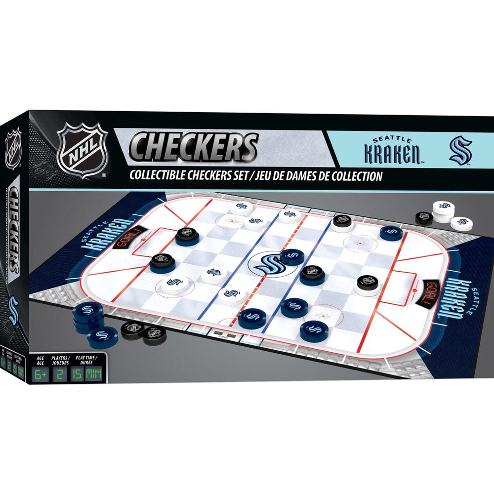 Seattle Kraken Checkers Board Game (ONLINE ORDER ONLY)