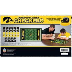 Iowa Hawkeyes Checkers Board Game (ONLINE ORDER ONLY)