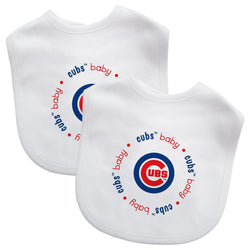 Chicago Cubs - Baby Bibs 2-Pack (ONLINE ORDER ONLY)
