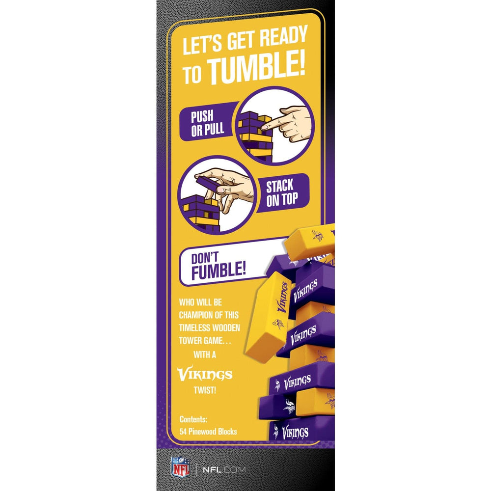 Minnesota Vikings Tumble Tower (ONLINE ORDER ONLY)