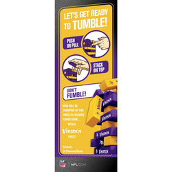 Minnesota Vikings Tumble Tower (ONLINE ORDER ONLY)
