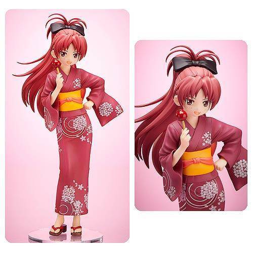 Puella Magi Madoka Magika Kyoko Sakura Yukata Version 1:8 Scale Statue (Online Order Only)