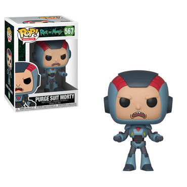 Funko POP! Rick and Morty: S6 - Purge Suit Morty Vinyl Figure #567 (ONLINE ORDER ONLY)
