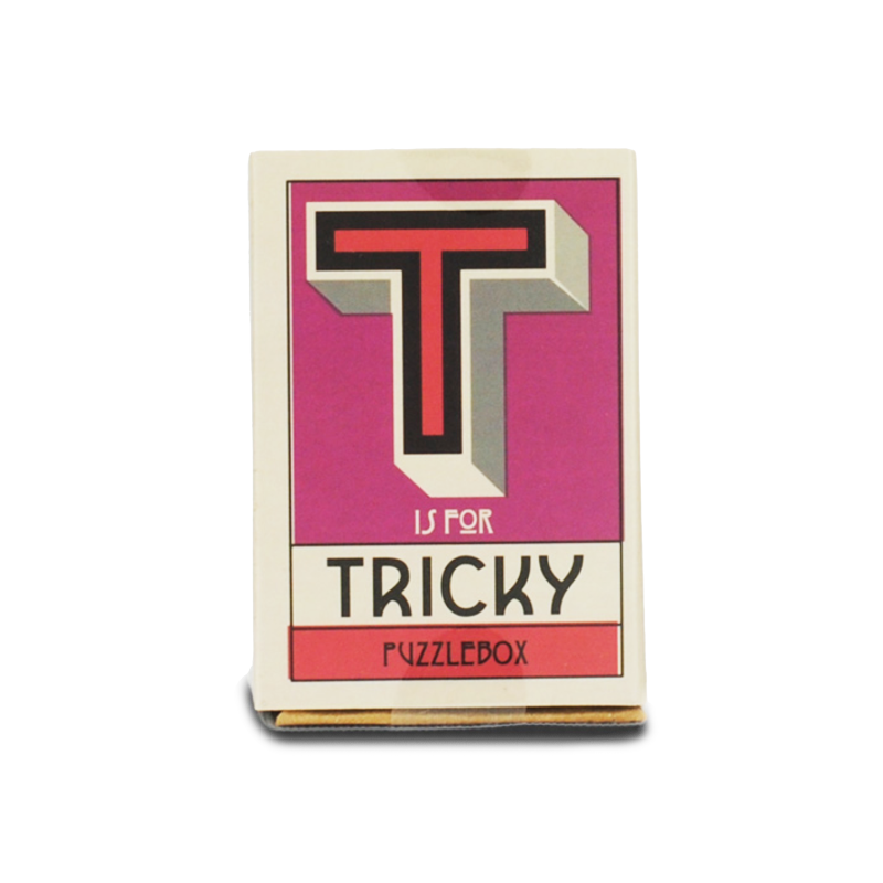 Matchbox Puzzle Box - T is for Tricky (ONLINE ORDER ONLY)