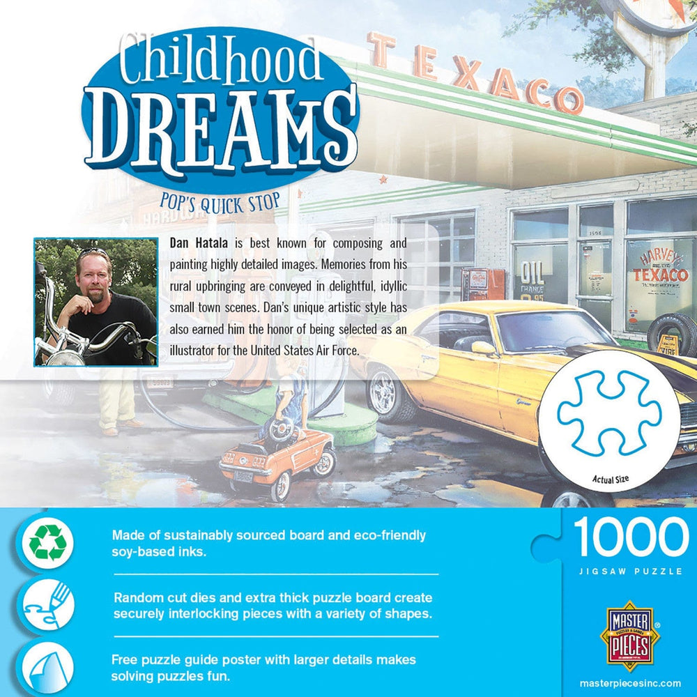 Childhood Dreams - Pop's Quick Stop 1000 Piece Jigsaw Puzzle (ONLINE ORDER ONLY)