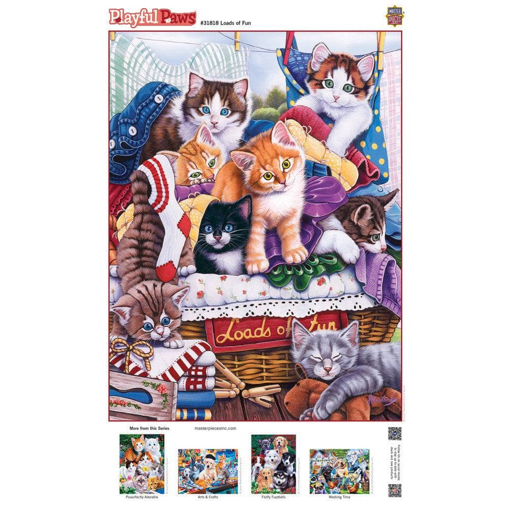 Playful Paws - Loads of Fun 300 Piece EZ Grip Jigsaw Puzzle (ONLINE ORDER ONLY)