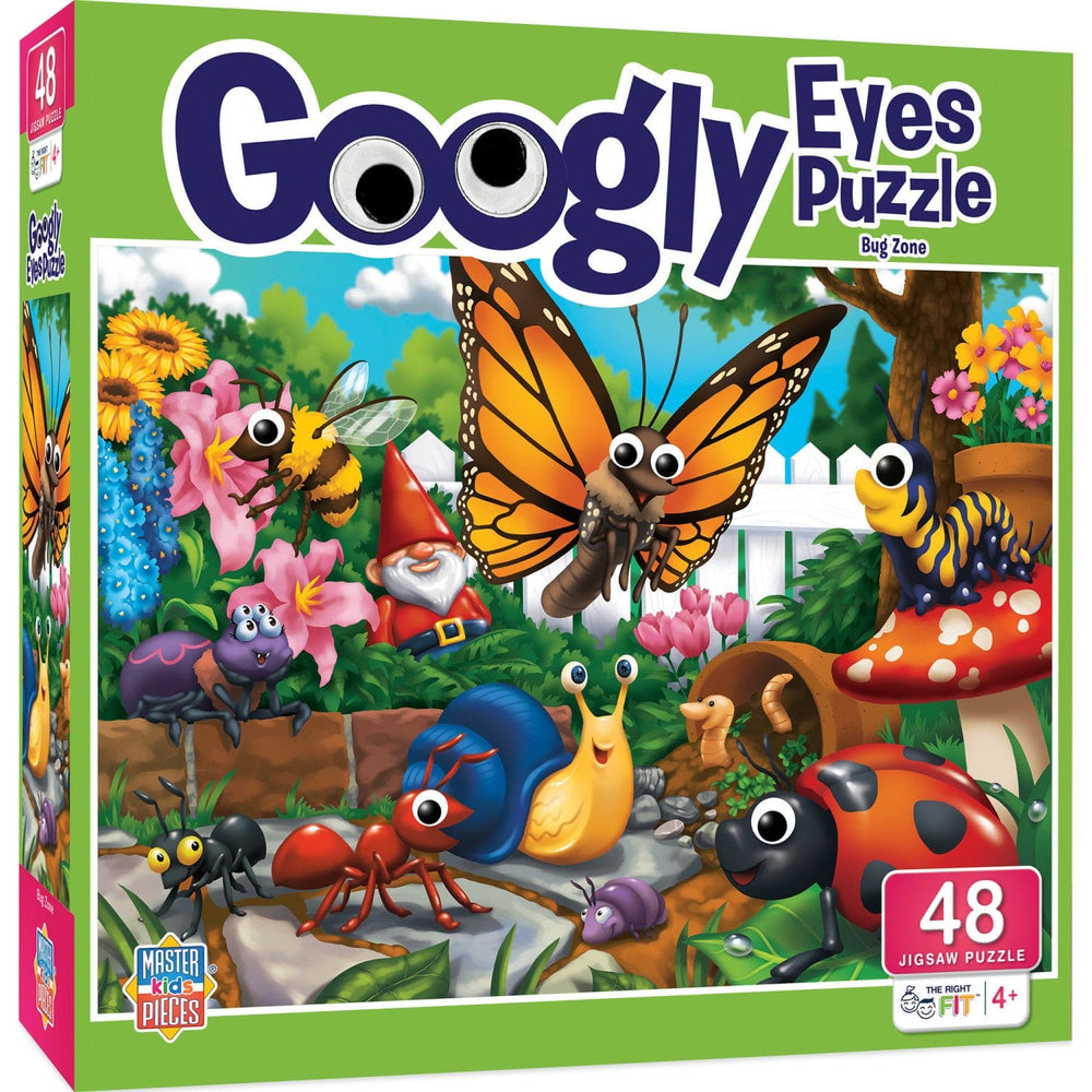 Googly Eyes - Bug Zone 48 Piece Jigsaw Puzzle (ONLINE ORDER ONLY)