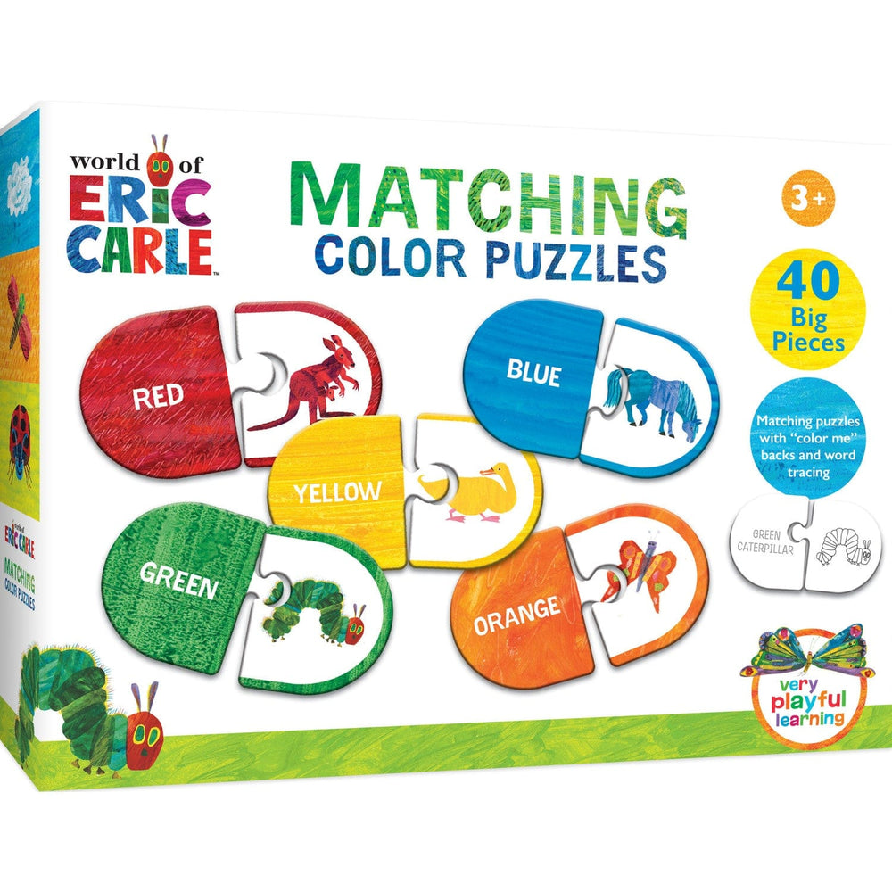 Eric Carle  - Matching Color Jigsaw Puzzles (ONLINE ORDER ONLY)