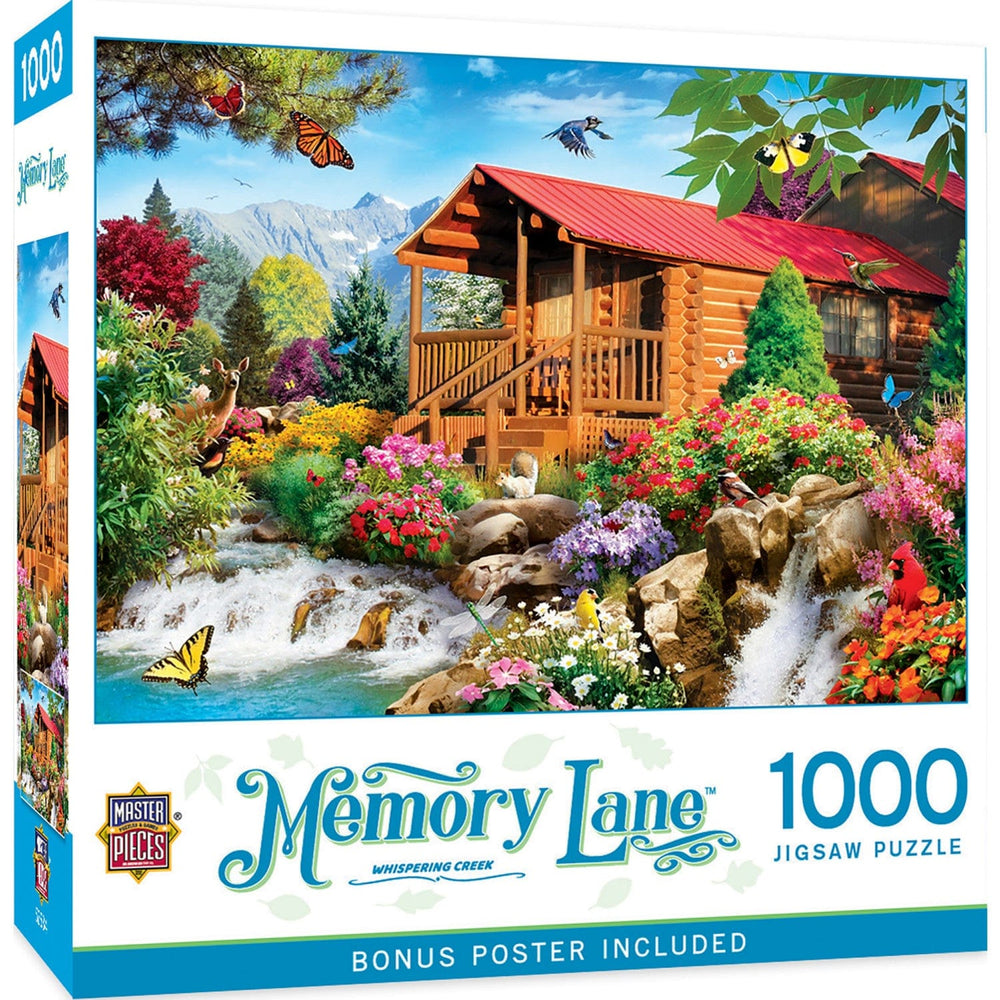 Memory Lane - Whispering Creek 1000 Piece Jigsaw Puzzle (ONLINE ORDER ONLY)
