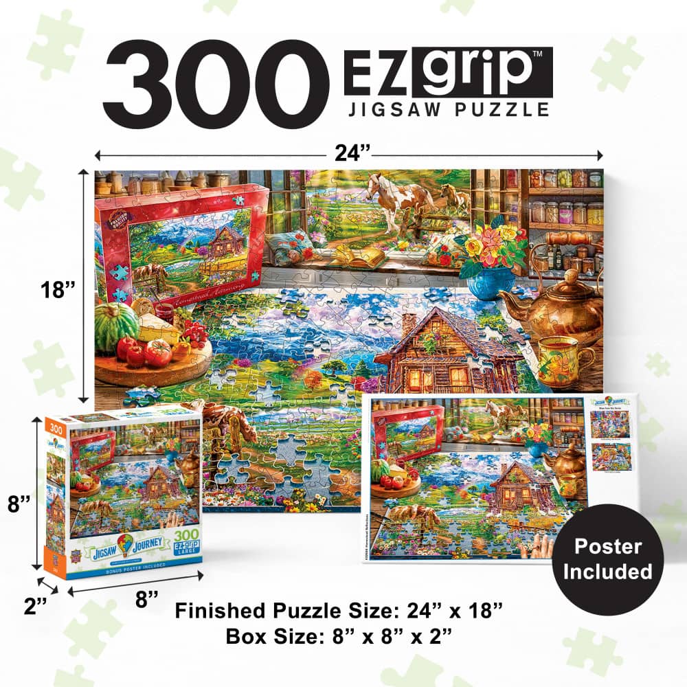 Jigsaw Journey - Homestead Reflections 300 Piece EZ Grip Jigsaw Puzzle