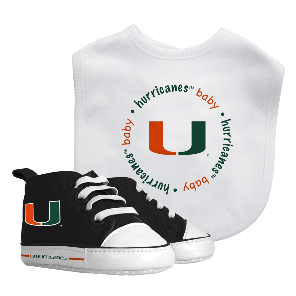 Miami Hurricanes - 2-Piece Baby Gift Set (ONLINE ORDER ONLY)