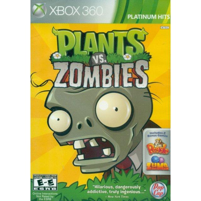 Plants vs. Zombies (Platinum Hits) (Xbox 360) (ONLINE ORDER ONLY)