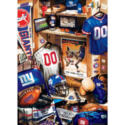New York Giants - Locker Room 500 Piece Jigsaw Puzzle (ONLINE ORDER ONLY)