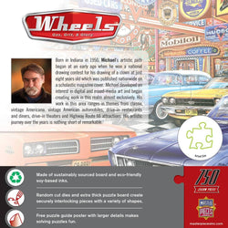 Wheels - Gas, Grit & Glory 750 Piece Jigsaw Puzzle (ONLINE ORDER ONLY)