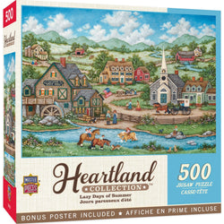 Heartland - Lazy Days of Summer 500 Piece Jigsaw Puzzle (ONLINE ORDER ONLY)