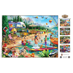 Campside - Day at the Lake 300 Piece EZ Grip Jigsaw Puzzle (ONLINE ORDER ONLY)