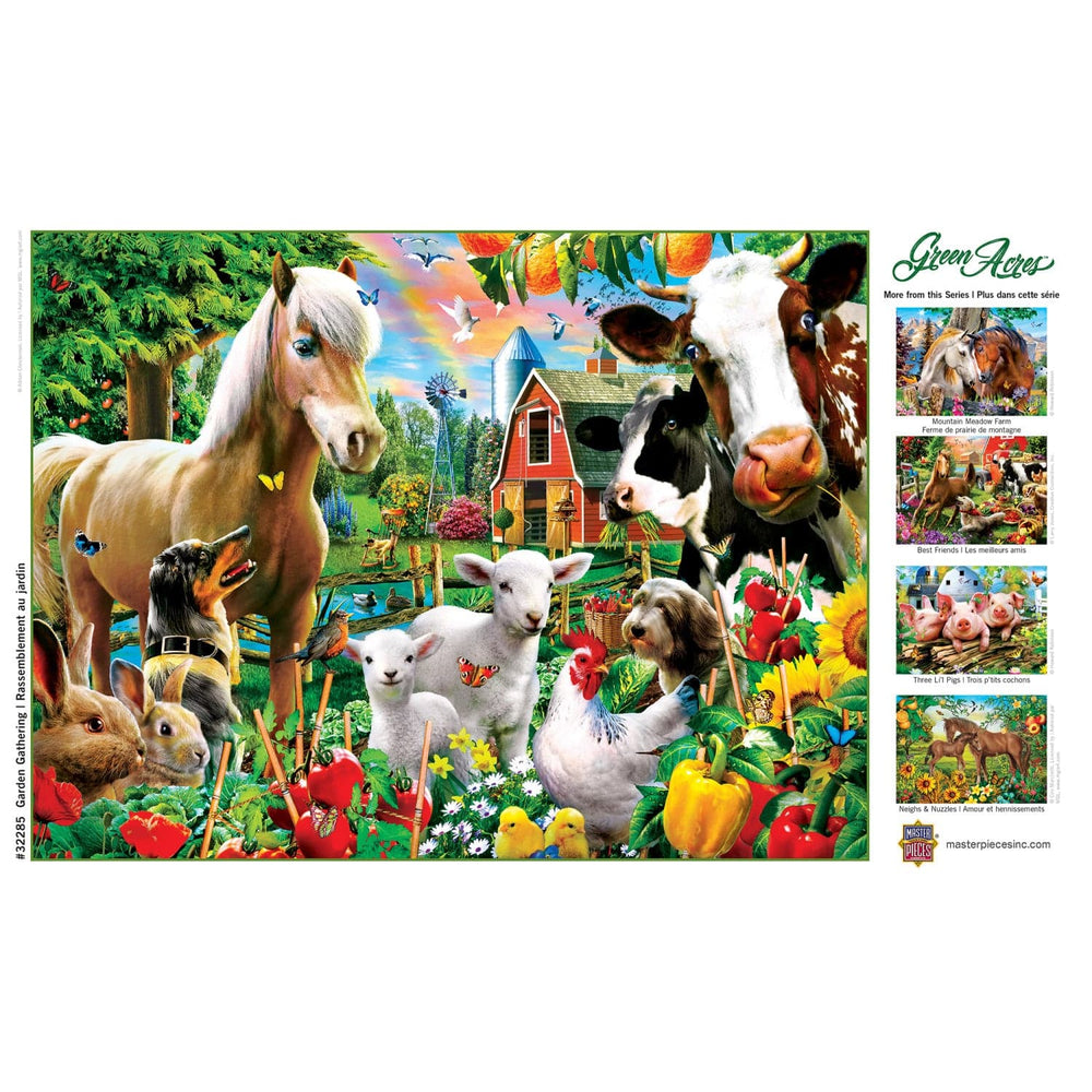 Green Acres - Garden Gathering 300 Piece EZ Grip Jigsaw Puzzle (ONLINE ORDER ONLY)