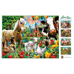 Green Acres - Garden Gathering 300 Piece EZ Grip Jigsaw Puzzle (ONLINE ORDER ONLY)