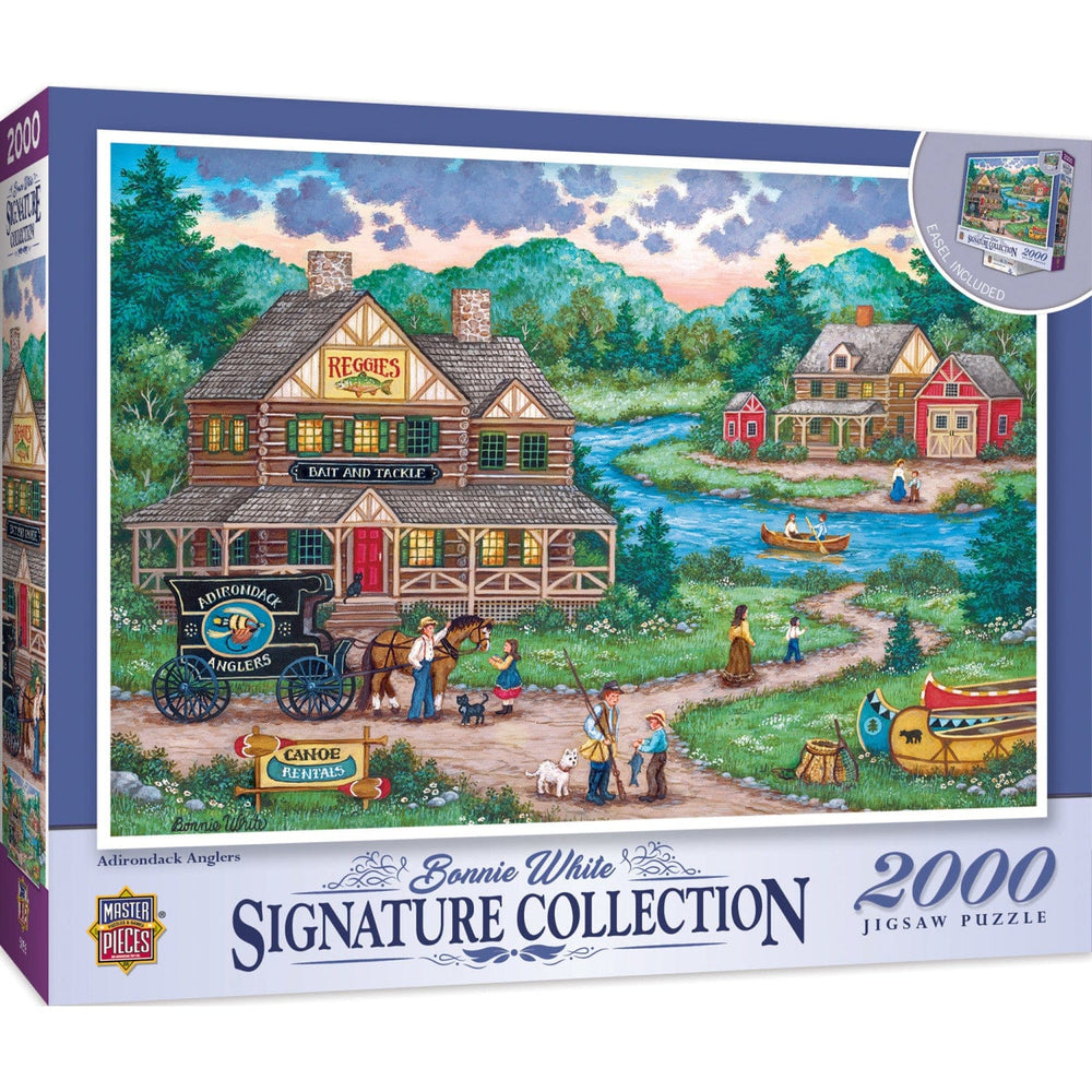 Signature Collection - Adirondack Anglers 2000 Piece Jigsaw Puzzle (ONLINE ORDER ONLY)