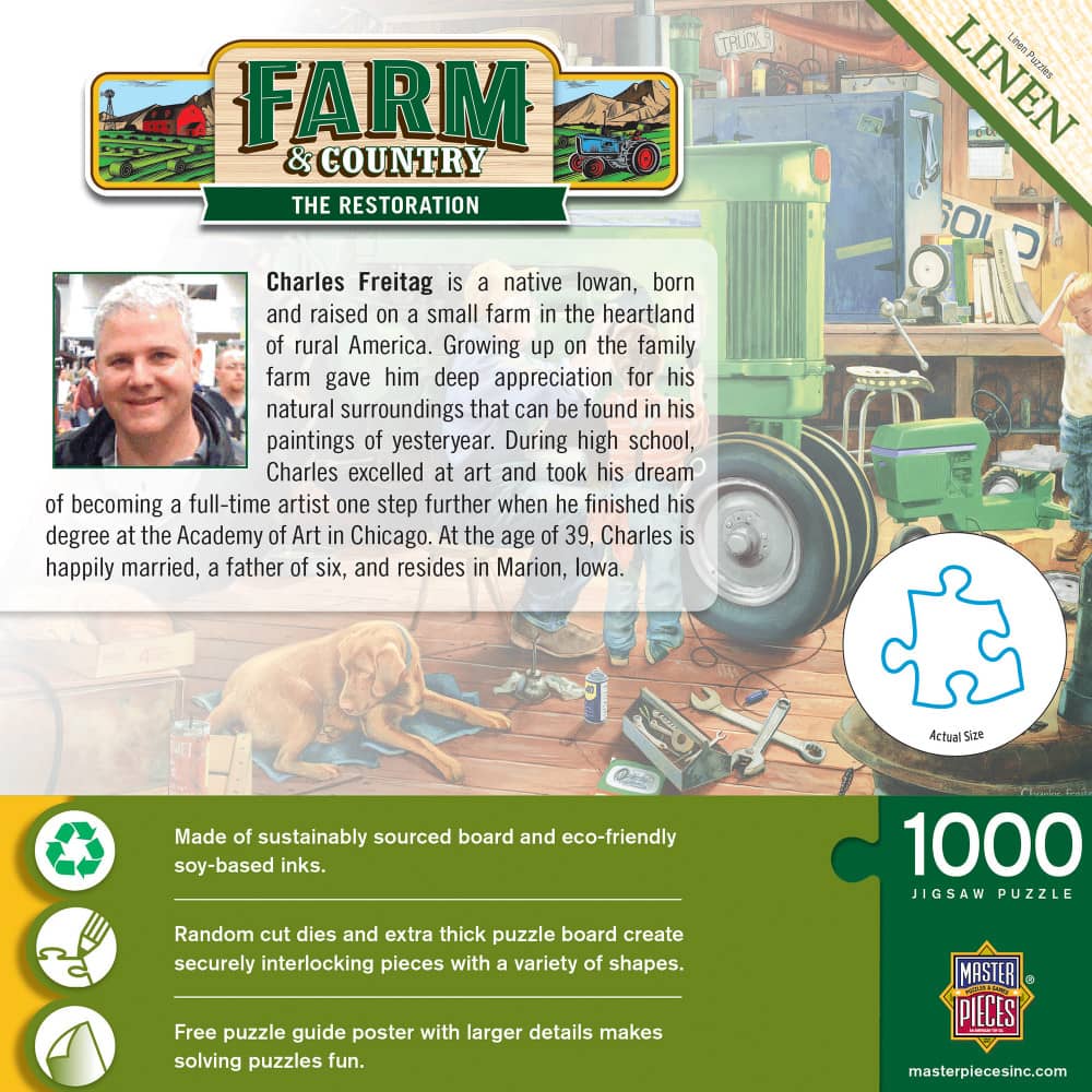 Farm & Country - The Restoration 1000 Piece Jigsaw Puzzle