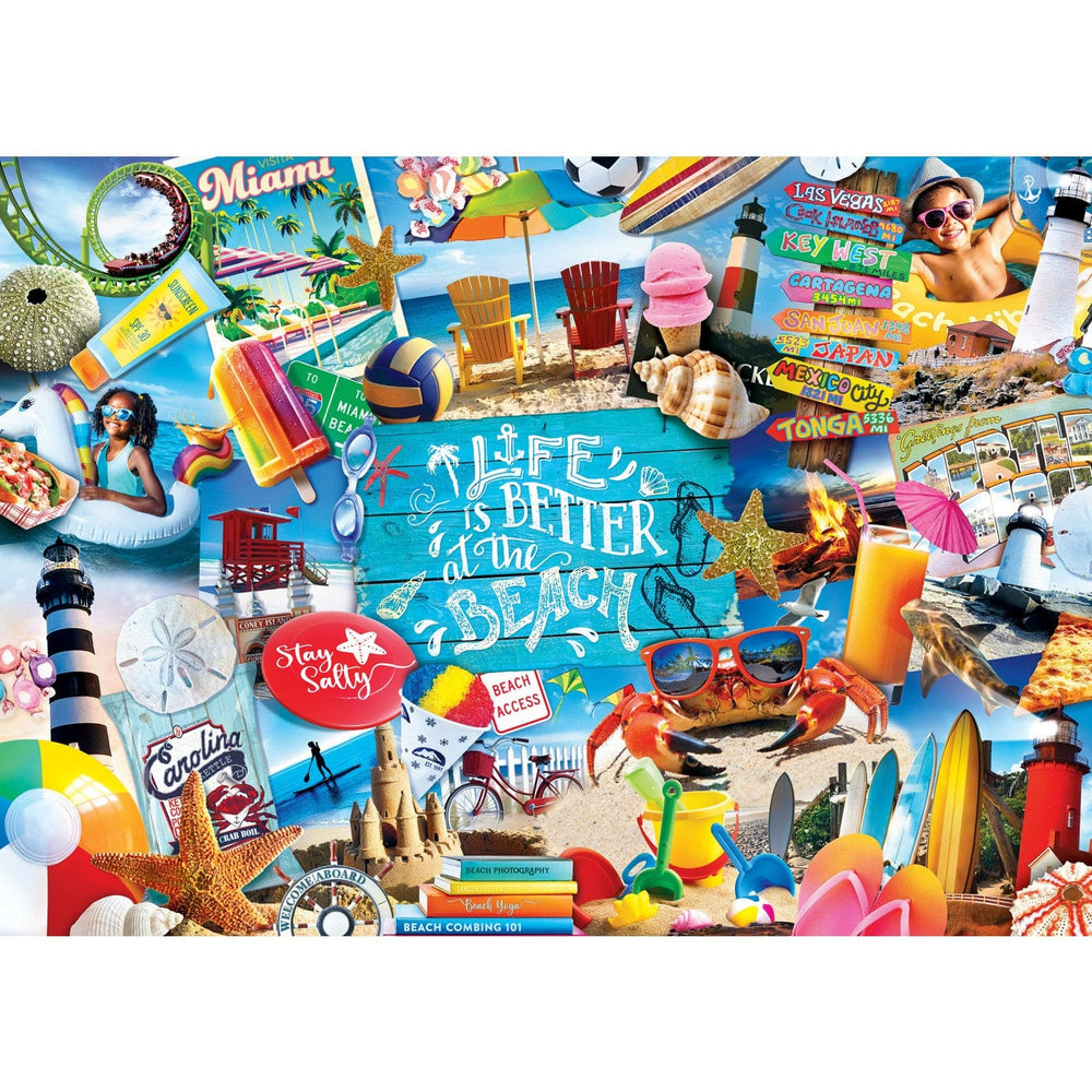 Greetings From the Beach - 500 Piece Jigsaw Puzzle (ONLINE ORDER ONLY)
