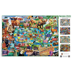 National Parks of America 1000 Piece Jigsaw Puzzle (ONLINE ORDER ONLY)