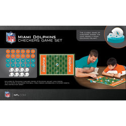Miami Dolphins Checkers Board Game (ONLINE ORDER ONLY)