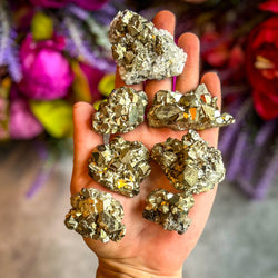 Pyrite Clusters from Peru, Raw Pyrite Specimens (ONLINE ORDER ONLY)