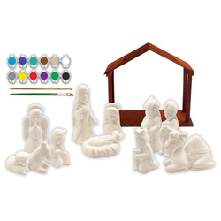 Nativity Scene - Plaster Figurine Paint Set (ONLINE ORDER ONLY)