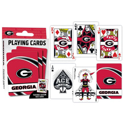 Georgia Bulldogs Playing Cards - 54 Card Deck (ONLINE ORDER ONLY)