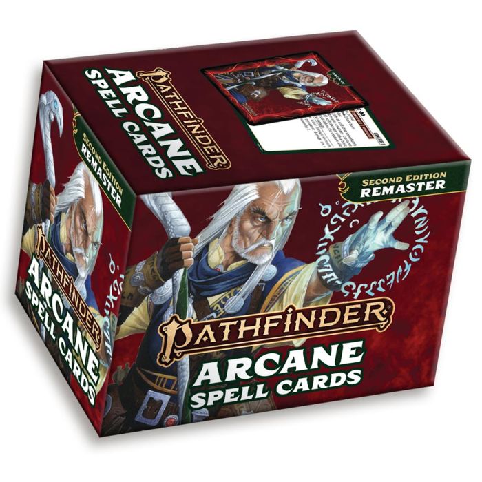 Pathfinder: Remastered Arcane Spell Cards (ONLINE ORDER ONLY)