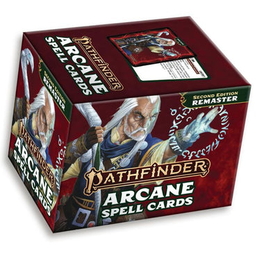 Pathfinder: Remastered Arcane Spell Cards (ONLINE ORDER ONLY)