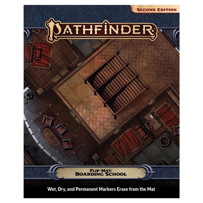 Pathfinder: Flip-Mat - Boarding School (2E) (ONLINE ORDER ONLY)