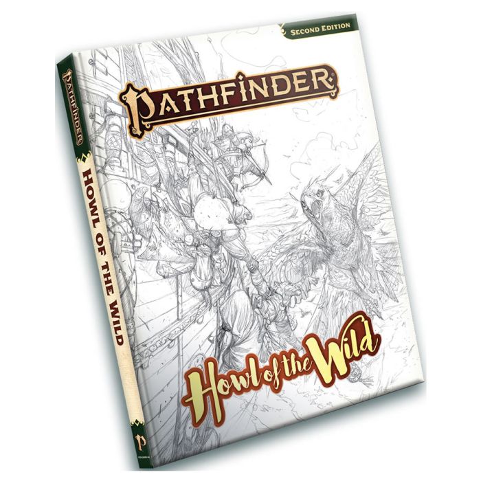 Pathfinder: 2nd Edition Howl of the Wild Sketch Cover Edition (ONLINE ORDER ONLY)