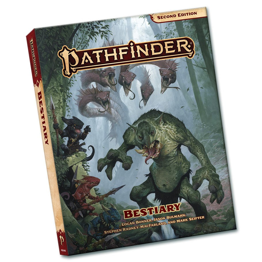 Pathfinder: Bestiary - Rulebook (Pocket Edition) (ONLINE ORDER ONLY)