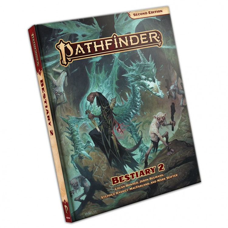 Pathfinder: Bestiary - Rulebook (2nd Edition) (ONLINE ORDER ONLY)