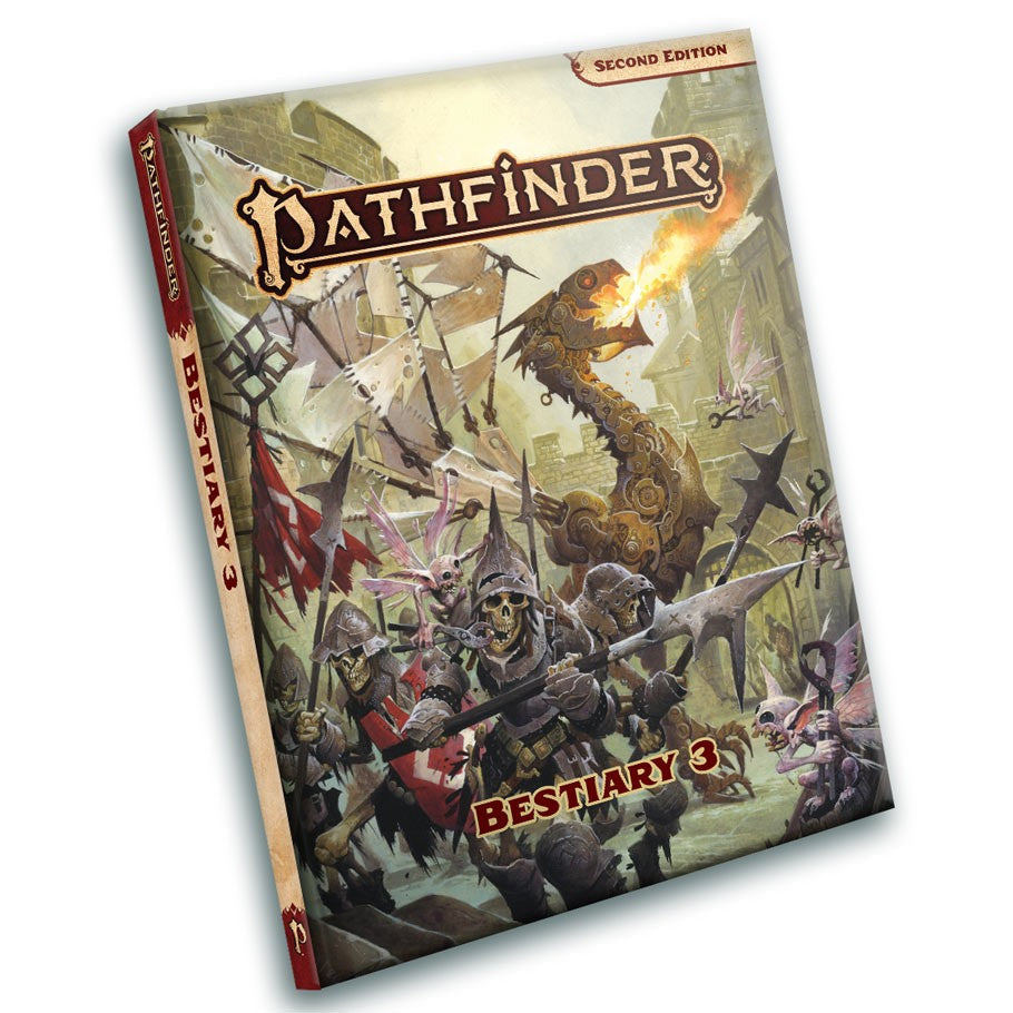 Pathfinder: Bestiary - Rulebook (3rd Edition) (ONLINE ORDER ONLY)