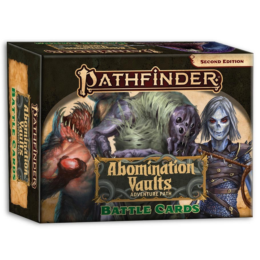 Pathfinder: Abomination Vaults Battle Cards (ONLINE ORDER ONLY)