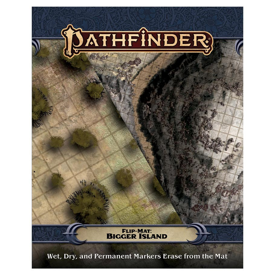 Pathfinder: Flip-Mat - Bigger Island (ONLINE ORDER ONLY)