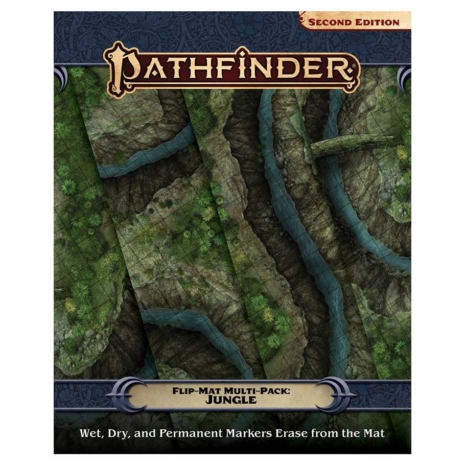 Pathfinder: Flip-Mat - Jungle Multi-Pack (ONLINE ORDER ONLY)